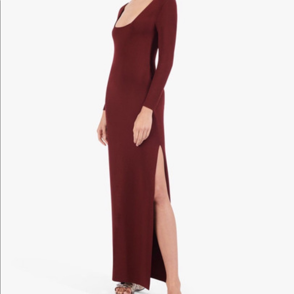 NWOT Staud Carota dress in Bean